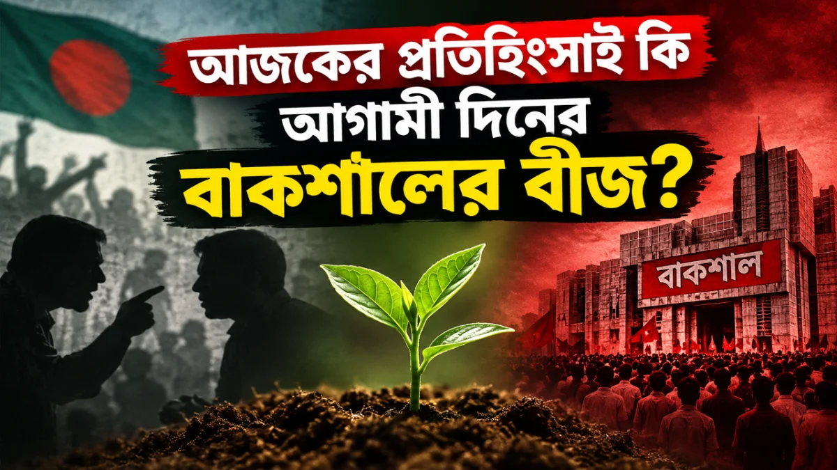 আজকের প্রতিহিংসাই কি আগামী দিনের বাকশালের বীজ?