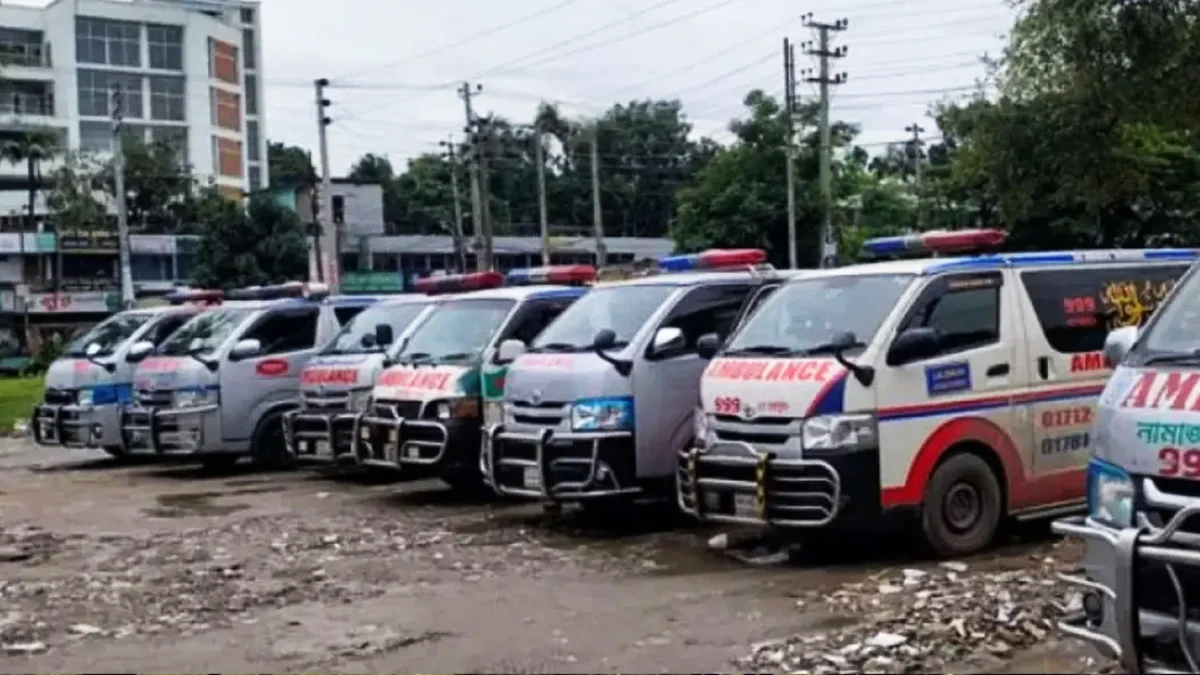 ঢামেকে অ্যাম্বুলেন্স ধর্মঘট ৭ দিনের জন্য স্থগিত